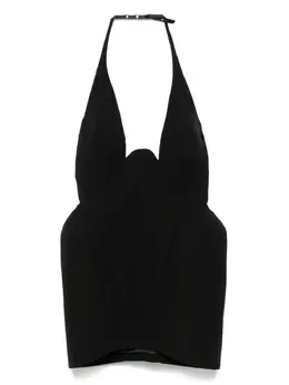 Mugler: Короткое платье 
