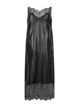 Givenchy: Кожаное платье 