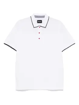 Kiton: Белое поло 