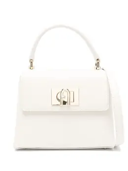 Furla: Белая сумка-шоппер  1927 Mini