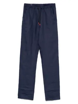 Kiton: Льняные брюки 