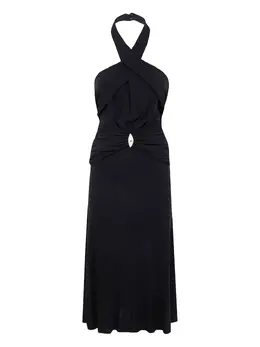 Elisabetta Franchi: Чёрное платье 