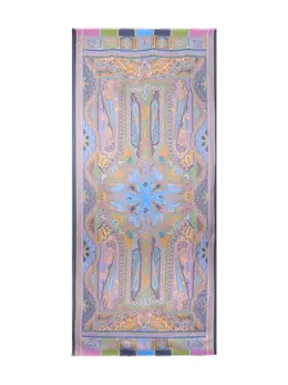 ETRO: Голубой шарф 