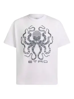 ETRO: Футболка с принтом 