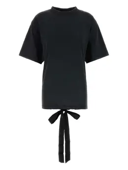Balenciaga: Кружевная футболка 