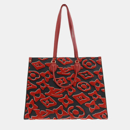 Louis Vuitton: Чёрная сумка-шоппер 