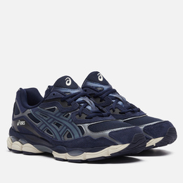 ASICS: Синие кроссовки  Gel
