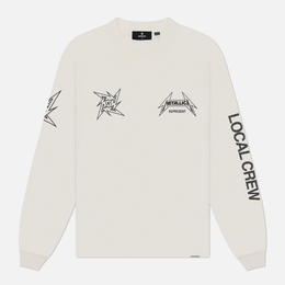 REPRESENT: Белый свитшот 