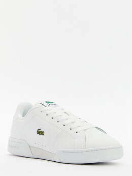 Lacoste: Белые кроссовки 