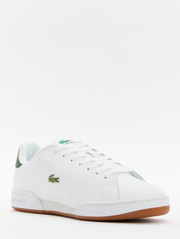 Lacoste: Белые кроссовки 