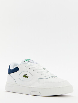 Lacoste: Белые кроссовки 