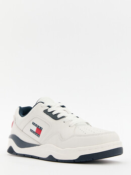 Tommy Jeans: Белые кроссовки 
