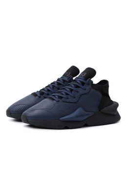 Y-3: Синие кроссовки  Kaiwa