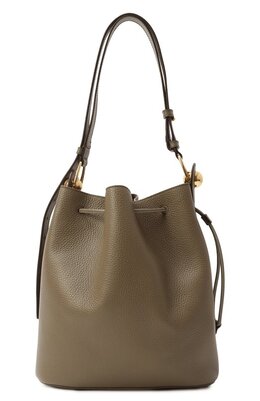 Furla: Сумка цвета хаки 