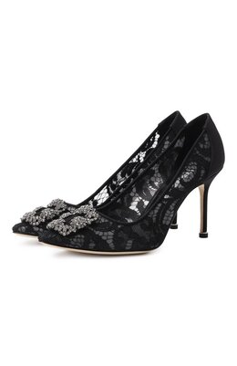 Manolo Blahnik: Чёрные туфли  Hangisi 90