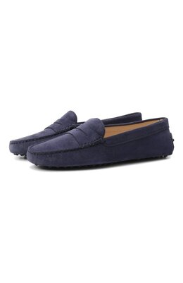 Tod’s: Синие мокасины  Gommino