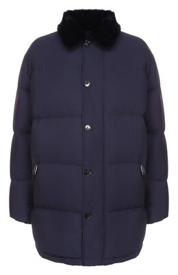 Brioni: Пуховик с капюшоном 