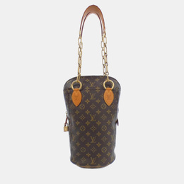 Louis Vuitton: Коричневая сумка 