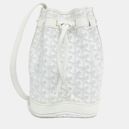 Goyard: Белая сумка 