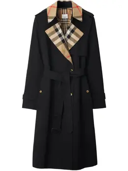 Burberry: Плащ с длинным рукавом 