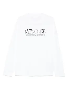 Moncler: Футболка с длинным рукавом 