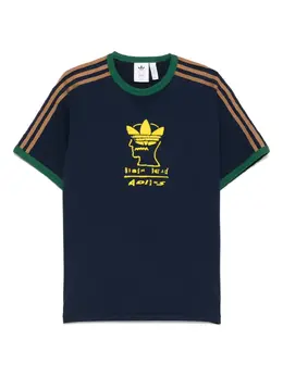 adidas: Синяя футболка  X