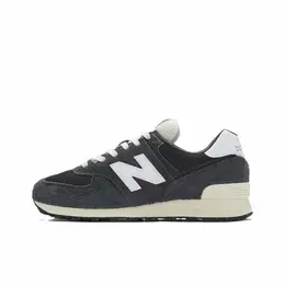 New Balance: Синие кроссовки  574