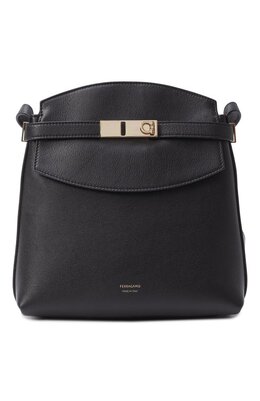 Ferragamo: Чёрная сумка 