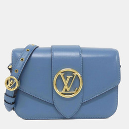 Louis Vuitton: Голубая сумка  Pont Neuf