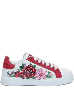 Dolce & Gabbana: Красные кроссовки 