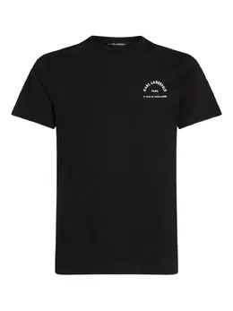 Karl Lagerfeld: Чёрная футболка  Rue St Guillaume