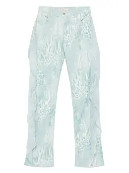 Blumarine: Голубые джинсы 
