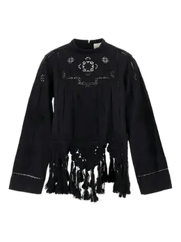 ISABEL MARANT: Чёрная блуза 