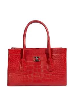 CHANEL Pre-Owned: Яркая сумка-шоппер 