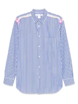 Comme Des Garçons Shirt: Рубашка в полоску 