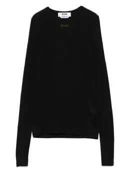 MSGM: Футболка с принтом 