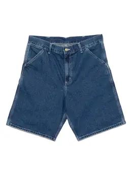 Carhartt WIP: Голубые шорты 