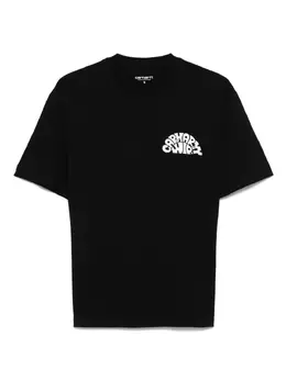 Carhartt WIP: Чёрная футболка 