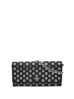 Prada Pre-Owned: Чёрный кошелёк 