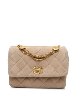 CHANEL Pre-Owned: Коричневая сумка 