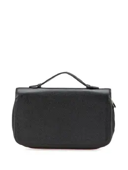 Louis Vuitton Pre-Owned: Чёрный кошелёк 