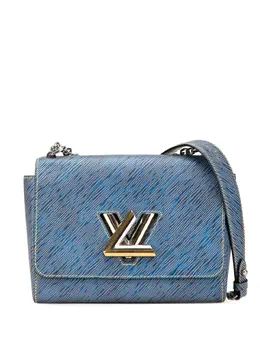 Louis Vuitton Pre-Owned: Серебристая сумка через плечо 