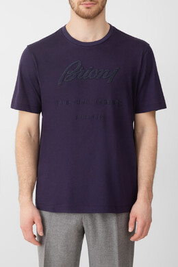 Brioni: Хлопковая футболка 