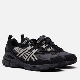 ASICS: Чёрные кроссовки  Gel