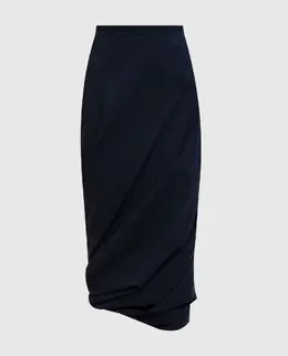 Balenciaga: Синяя юбка 
