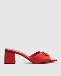 Valentino: Червоні сабо 