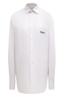 VETEMENTS: Хлопковая рубашка 