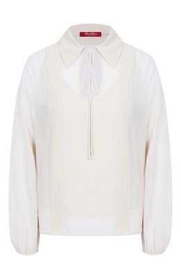 Max Mara Studio: Шёлковая блуза 