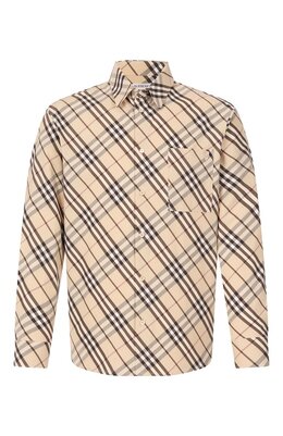 Burberry: Хлопковая рубашка 