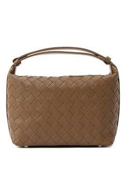 Bottega Veneta: Коричневая сумка 